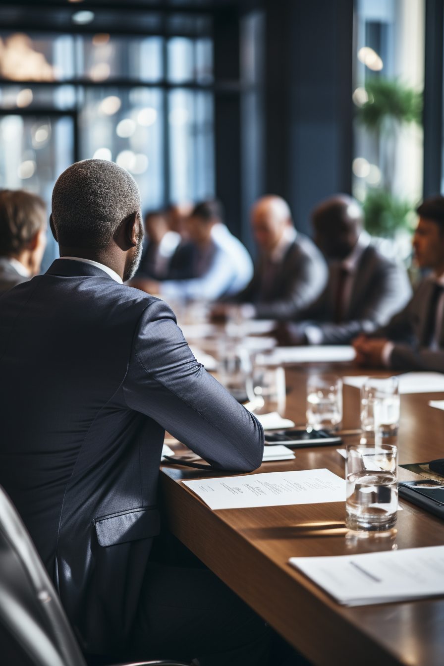 people taking part high protocol event